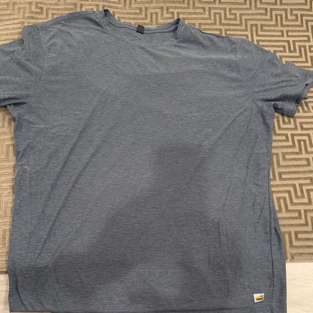 Vuori Slate Blue Short Sleeve Tee